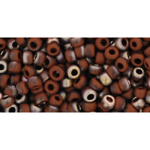 TOHO Round 8/0 HYBRID Apollo - Frosted Terra Cotta 250gr - TR-08-Y855F