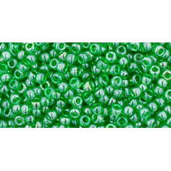 TOHO Round 11/0 Transparent-Lustered Peridot 250gr - TR-11-108