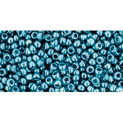 TOHO Round 11/0 Transparent-Lustered Teal 250gr - TR-11-108BD