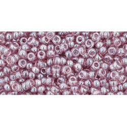 TOHO Round 11/0 Transparent-Lustered Lt Amethyst 250gr - TR-11-110