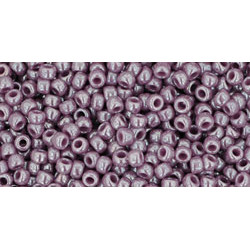 TOHO Round 11/0 Opaque-Lustered Lavender 250gr - TR-11-133 TOHO Round 11/0 Opaque-Lustered Lavender 250gr - TR-11-133