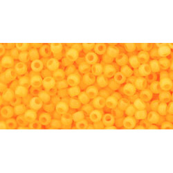 TOHO Round 11/0 Ceylon Frosted Peach Cobler 250gr - TR-11-148F TOHO Round 11/0 Ceylon Frosted Peach Cobler 250gr - TR-11-148F