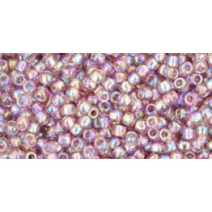 TOHO Round 11/0 Transparent-Rainbow Lt Amethyst 250gr - TR-11-166