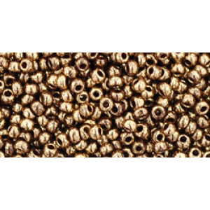 TOHO Round 11/0 Gilded Marble Brown 250gr - TR-11-1705