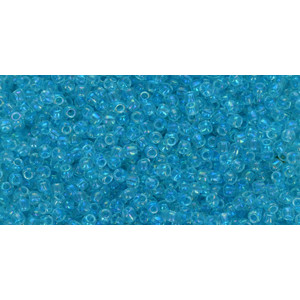 TOHO Round 11/0 Transparent-Rainbow Aqua Frost 250gr - TR-11-170D