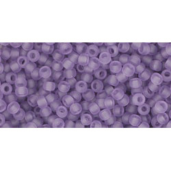 TOHO Round 11/0 Transparent-Frosted Sugar Plum 250gr - TR-11-19F