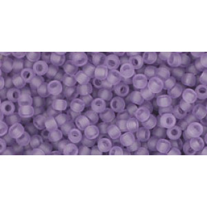 TOHO Round 11/0 Transparent-Frosted Sugar Plum 250gr - TR-11-19F