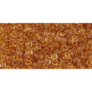 TOHO Round 11/0 Transparent Honey 250gr - TR-11-2156