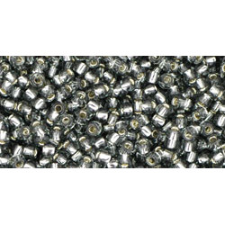 TOHO Round 11/0 Silver-Lined Gray 250gr - TR-11-29B TOHO Round 11/0 Silver-Lined Gray 250gr - TR-11-29B