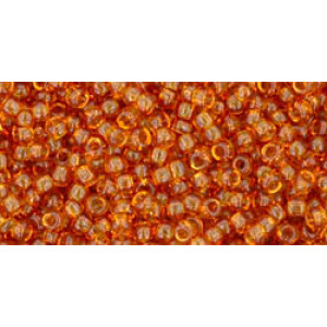 TOHO Round 11/0 Transparent Topaz 250gr - TR-11-2C