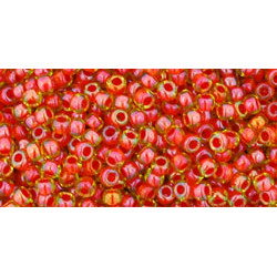 TOHO Round 11/0 Inside-Color Jonquil/Hyacinth-Lined 250gr - TR-11-303