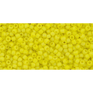 TOHO Round 11/0 Opaque-Rainbow-Frosted Dandelion 250gr - TR-11-402F
