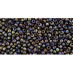 TOHO Round 11/0 Opaque-Rainbow Oxblood 250gr - TR-11-406 TOHO Round 11/0 Opaque-Rainbow Oxblood 250gr - TR-11-406