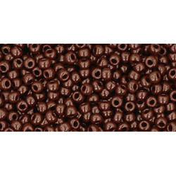 TOHO Round 11/0 Opaque Oxblood 250gr - TR-11-46 TOHO Round 11/0 Opaque Oxblood 250gr - TR-11-46