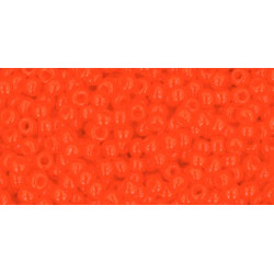 TOHO Round 11/0 Opaque Sunset Orange 250gr - TR-11-50