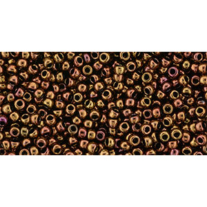 TOHO Round 11/0 Higher-Metallic Cinnamon Bronze 250gr - TR-11-501