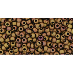 TOHO Round 11/0 Opaque-Pastel-Frosted Mudbrick 250gr - TR-11-618 TOHO Round 11/0 Opaque-Pastel-Frosted Mudbrick 250gr - TR-11-618