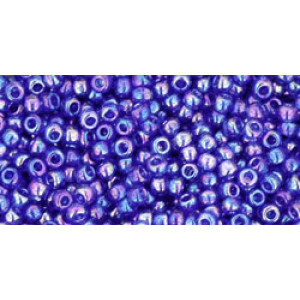 TOHO Round 11/0 Transparent-Rainbow Cobalt 250gr - TR-11-87