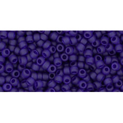 TOHO Round 11/0 Transparent-Frosted Cobalt 250gr - TR-11-8DF