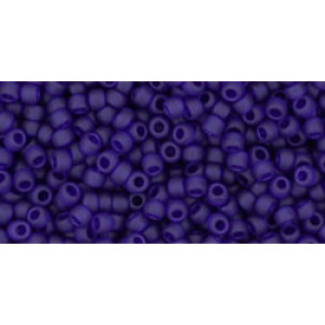 TOHO Round 11/0 Transparent-Frosted Cobalt 250gr - TR-11-8DF