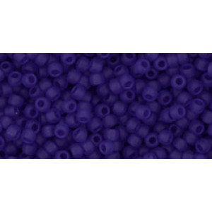 TOHO Round 11/0 Transparent-Frosted Dk Sapphire 250gr - TR-11-8F