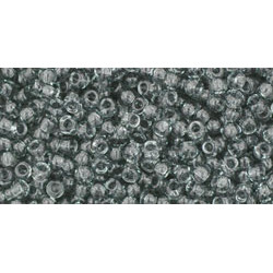 TOHO Round 11/0 Transparent Black Diamond 250gr - TR-11-9