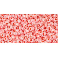 TOHO Round 11/0 Ceylon Peach Blush 250gr - TR-11-905 TOHO Round 11/0 Ceylon Peach Blush 250gr - TR-11-905