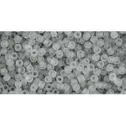 TOHO Round 11/0 Frosted Black Diamond 250gr - TR-11-9AF