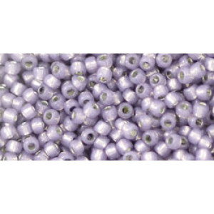 TOHO Round 11/0 PermaFinish - Silver-Lined Milky Alexandrite 250gr - TR-11-PF2122