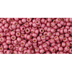 TOHO Round 11/0 PermaFinish - Matte Galvanized Orchid 250gr - TR-11-PF563F
