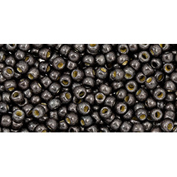 TOHO Round 11/0 Permafinish - Matte Galvanized Cool Gray 250gr - TR-11-PF595F TOHO Round 11/0 Permafinish - Matte Galvanized Cool Gray 250gr - TR-11-PF595F