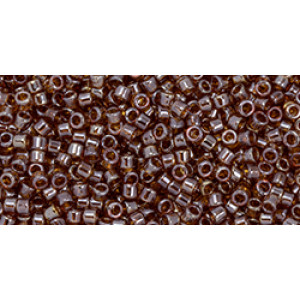 TOHO Treasure 11/0 Transparent-Lustered Smoky Topaz 100gr - TT-01-114