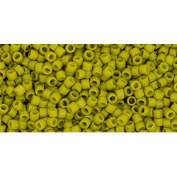 TOHO Treasure 11/0 Opaque Matte Khaki Gold Luster 100gr - TT-01-1624F