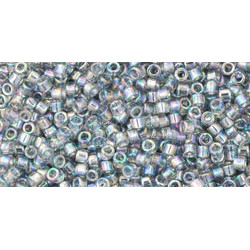 TOHO Treasure 11/0 Transparent-Rainbow Black Diamond 100gr - TT-01-176 TOHO Treasure 11/0 Transparent-Rainbow Black Diamond 100gr - TT-01-176