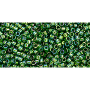 TOHO Treasure 11/0 Silver-Lined Sour Apple Rainbow 100gr - TT-01-1804