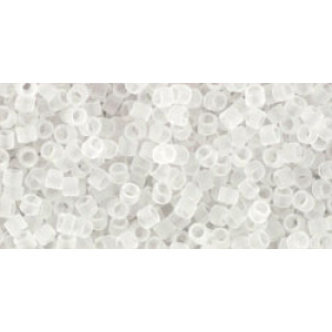 TOHO Treasure 11/0 Transparent-Frosted Crystal 100gr - TT-01-1F