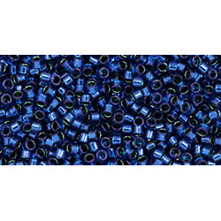 TOHO Treasure 11/0 Transparent Silver-Lined Capri Blue 100gr - TT-01-2203