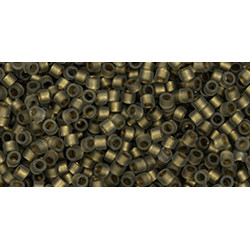 TOHO Treasure 11/0 Frosted Gold-Lined Black Diamond Luster 100gr - TT-01-271FM TOHO Treasure 11/0 Frosted Gold-Lined Black Diamond Luster 100gr - TT-01-271FM