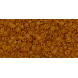 TOHO Treasure 11/0 Transparent Frosted Dark Topaz 100gr - TT-01-2CF