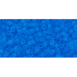 TOHO Treasure 11/0 Transparent Frosted Dark Aquamarine 100gr - TT-01-3BF