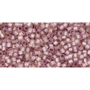 TOHO Treasure 11/0 PermaFinish Translucent Silver-Lined Lt Amethyst 100gr - TT-01-PF2121