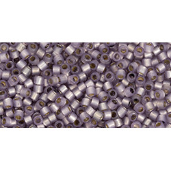 TOHO Treasure 11/0 PermaFinish Translucent Silver-Lined Alexandrite 100gr - TT-01-PF2122