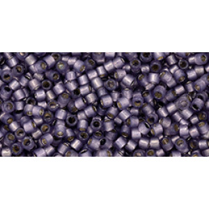 TOHO Treasure 11/0 PermaFinish Translucent Silver-Lined Tanzanite 100gr - TT-01-PF2124