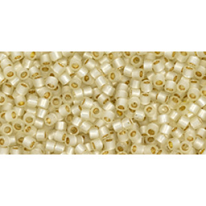 TOHO Treasure 11/0 PermaFinish Translucent Silver-Lined Lt Jonquil 100gr - TT-01-PF2125 TOHO Treasure 11/0 PermaFinish Translucent Silver-Lined Lt Jonquil 100gr - TT-01-PF2125