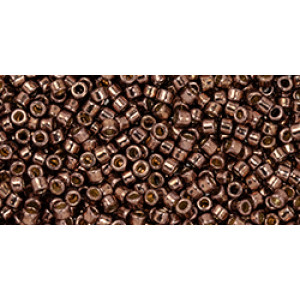 TOHO Treasure 11/0 PermaFinish Galvanized Mauve 100gr - TT-01-PF556