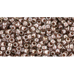 TOHO Takumi Round 11/0 Inside-Color Crystal/Antique Plum-Lined 250gr - TTR-11-1071