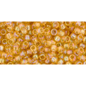 TOHO Takumi Round 11/0 Transparent-Rainbow Lt Topaz 250gr - TTR-11-162