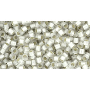 TOHO Takumi Round 11/0 Silver-Lined Frosted Crystal 250gr - TTR-11-21F