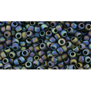 TOHO Takumi Round 11/0 Opaque-Frosted-Rainbow Iris 250gr - TTR-11-86F