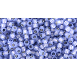 TOHO Takumi Round 11/0 PermaFinish - Silver-Lined Milky Sapphire 250gr - TTR-11-PF2123